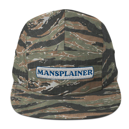 Mansplainer Five Panel Cap