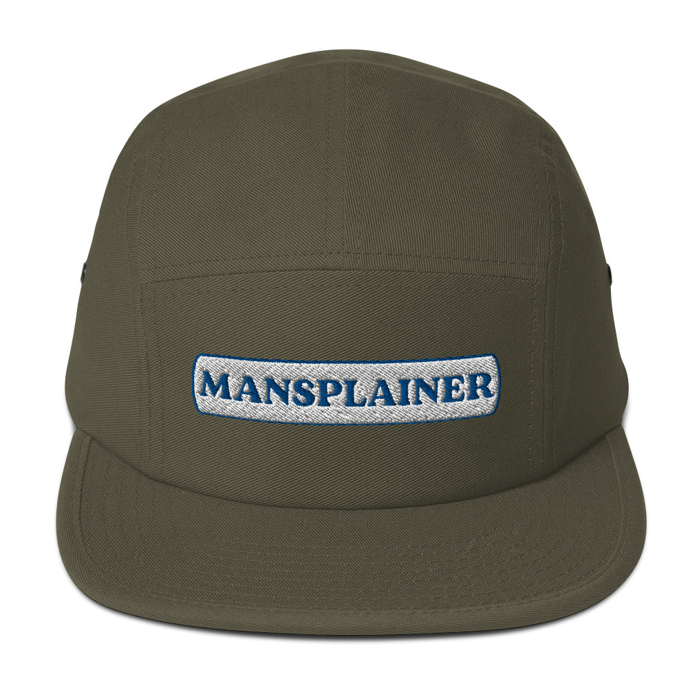 Mansplainer Five Panel Cap