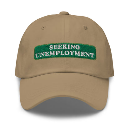 Seeking Unemployment Dad Hat