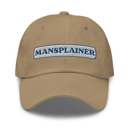 Mansplainer Dad Hat