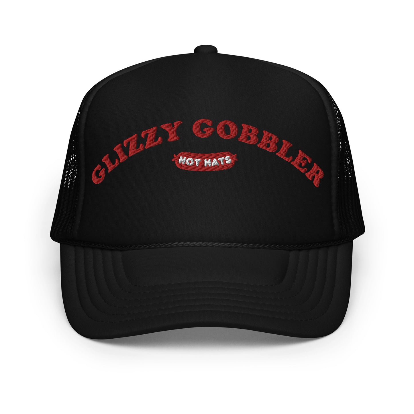 Glizzy Gobbler Hot Hats Logo Foam trucker hat