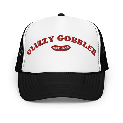 Glizzy Gobbler Hot Hats Logo Foam trucker hat