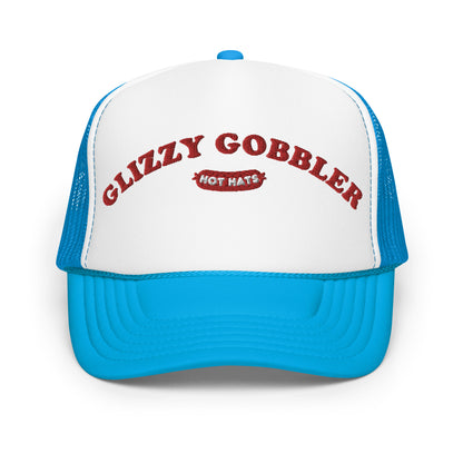 Glizzy Gobbler Hot Hats Logo Foam trucker hat