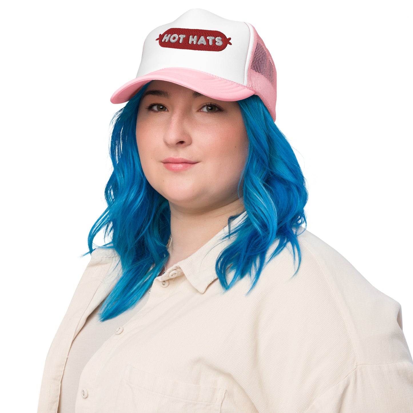 Hot Hats Logo Foam trucker hat