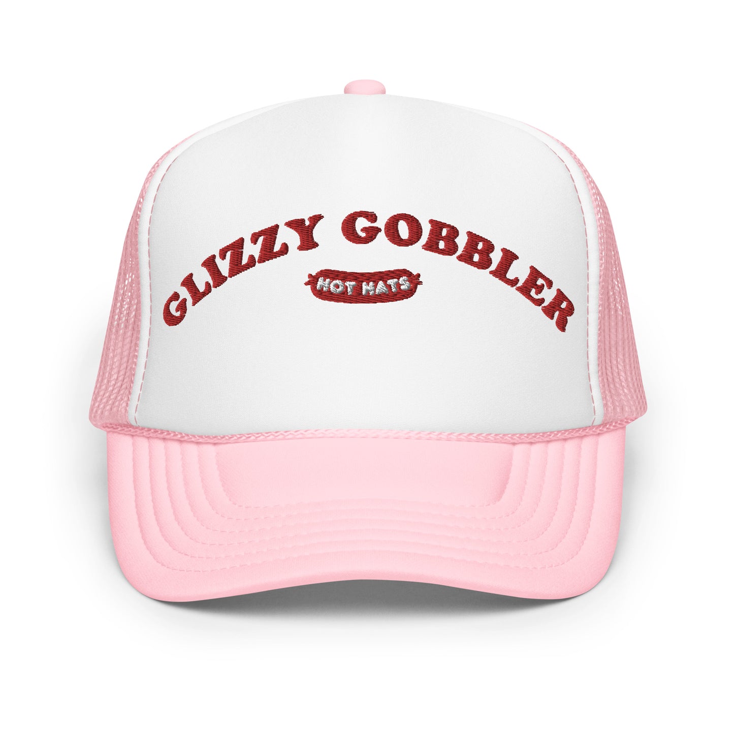 Glizzy Gobbler Hot Hats Logo Foam trucker hat