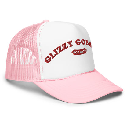 Glizzy Gobbler Hot Hats Logo Foam trucker hat