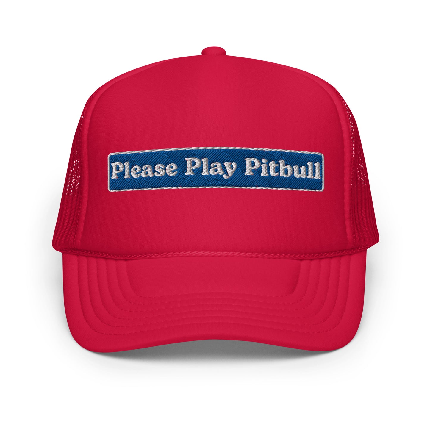 Play Pitbull Foam Trucker Hat